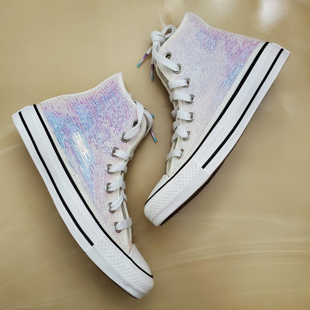Converse Mini Sequins Chuck Taylor All Star Hi - Picture 5 of 9